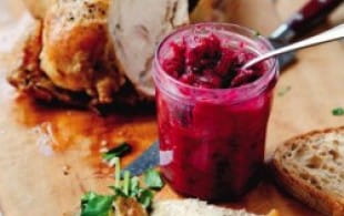 New York sweet cranberry mustard