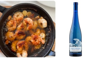 Gambas pil pil and albariño