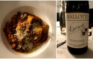  Pappardelle with beef shin and Barolo