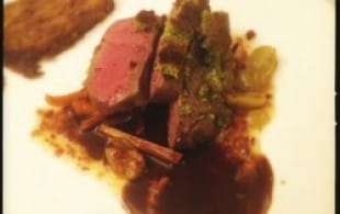 German spätlese riesling and rare venison