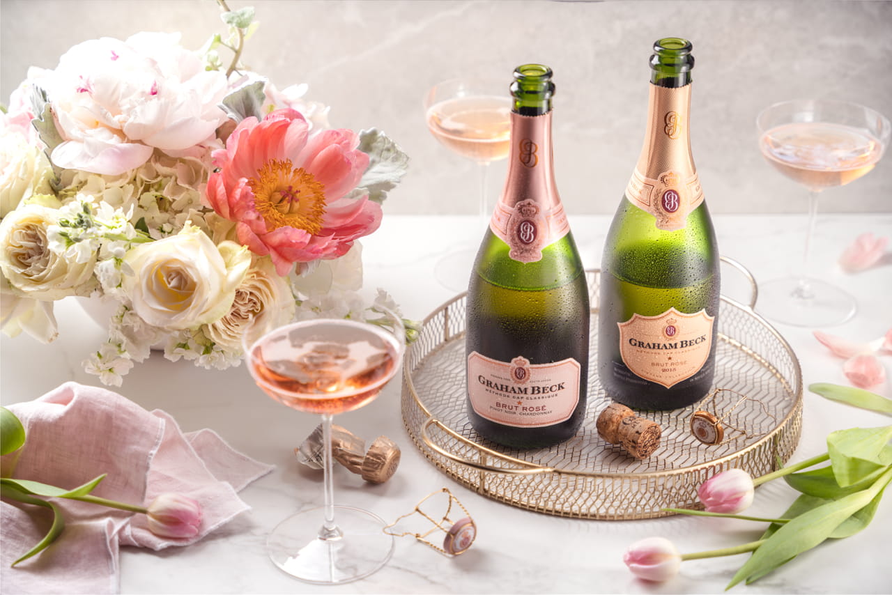 Win a gloriously romantic case of sparkling rosé from Graham Beck