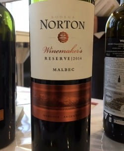 Wine of the Week: Norton Winemaker’s Reserve Malbec 2014