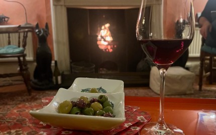 Olives and Côte Rôtie