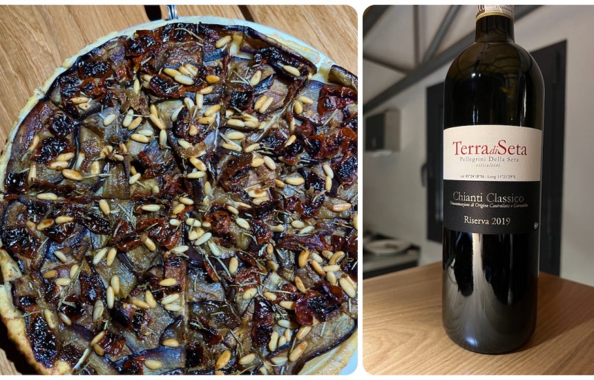 Match of the week | Aubergine (eggplant) tart and Chianti Classico