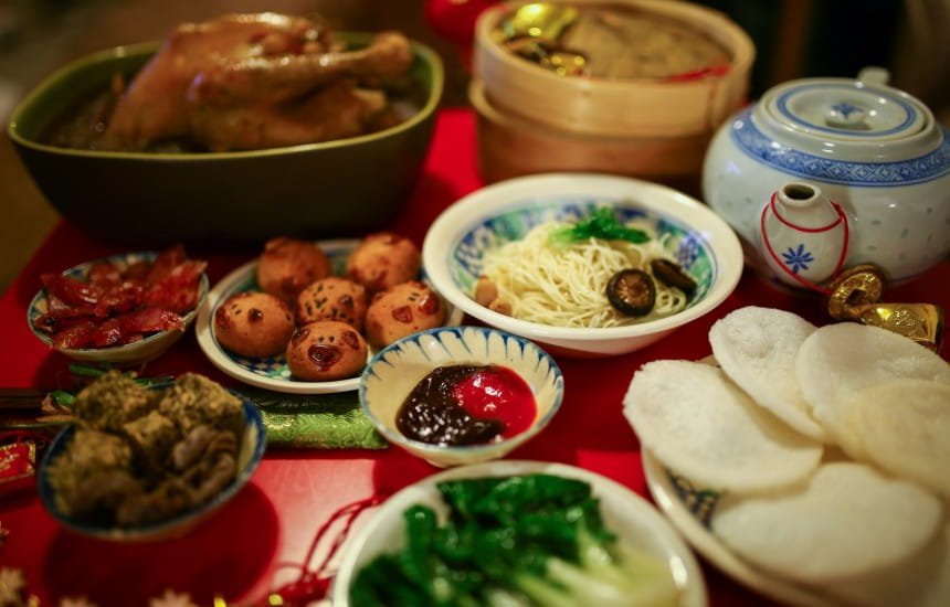 Chinese New Year is a celebration of feasts and family | Matching Food