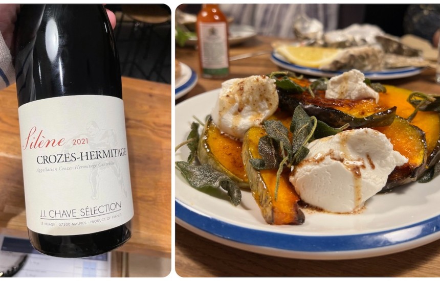 Match of the week | Roast squash with sage and Crozes-Hermitage